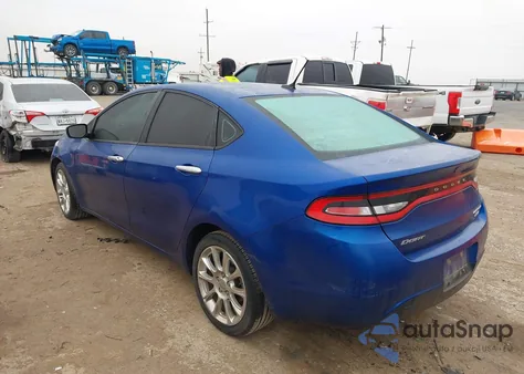 2014 Dodge Dart Limited from USA, damaged, VIN 1C3CDFCB7ED823742